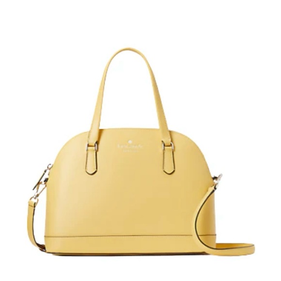 kate spade Sadie Dome Satchel - Yellow/Daybreak - Picture 3 of 7